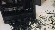 El cristal templado del PC se ha roto